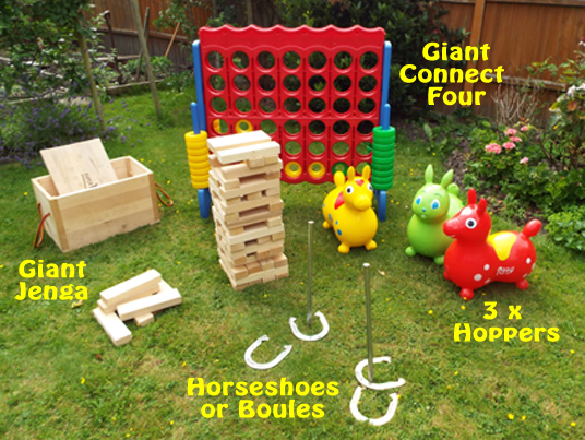 Special price Giant Garden Games Hire Southampton Connect 4 Jenga Horseshoes