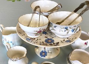 Vintage crockery and flatware hire in Southampton 