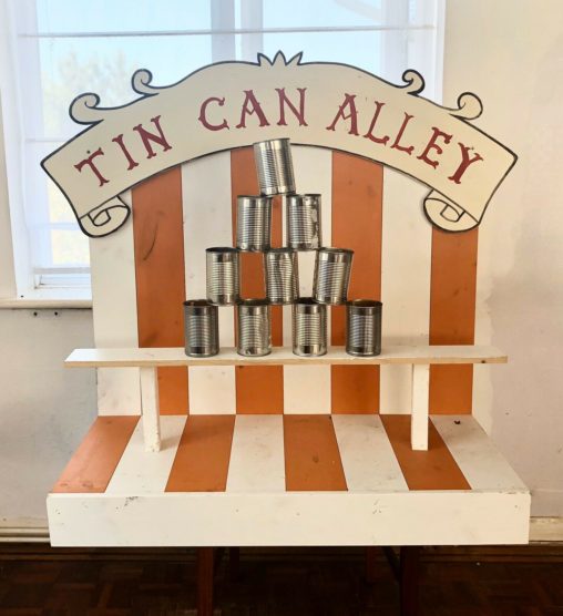 Fairground Tin Can Alley for Hire, Southampton Hampshire