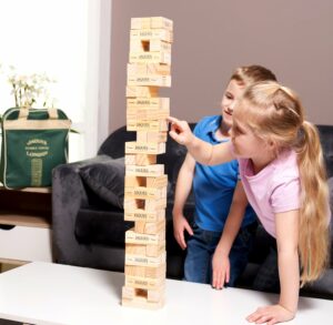 Jaques Tumble Tower - table top family jenga