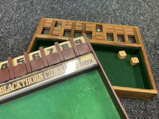 Shut the Box pub games for hire Southampton