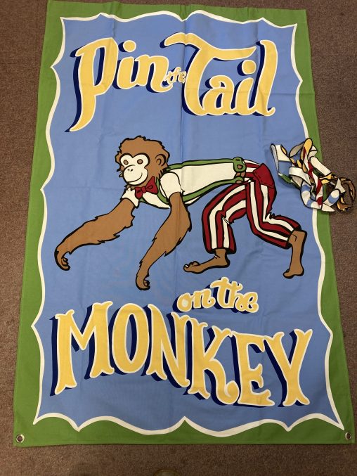 Pin the Tail on the Monkey Game Hire in Southampton
